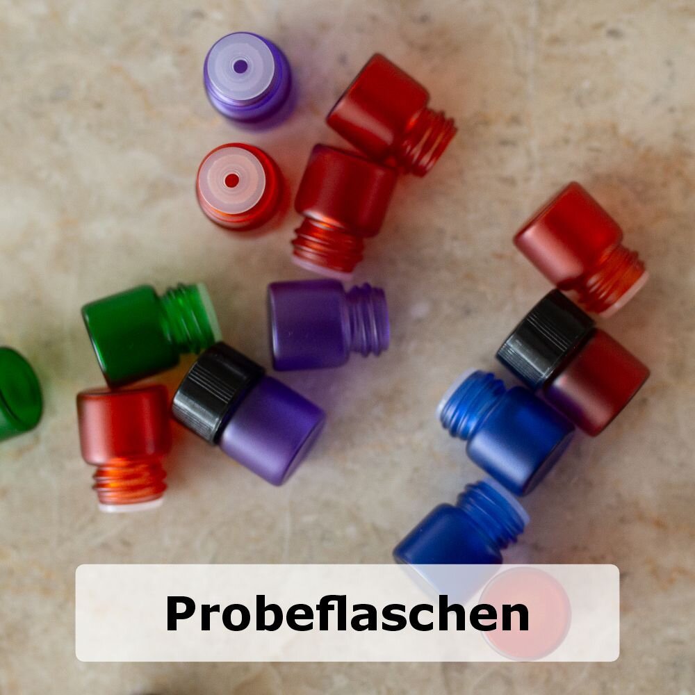 Probeflaschen aus Glas für ätherische Öle