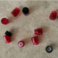 Probeflasche Matt | Rot | 1 ml