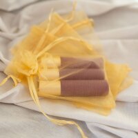 Organzasäckchen | Gold | 10 x 15 cm - 10 Stück