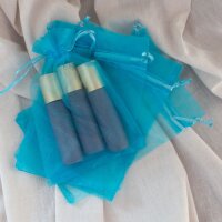 Organzasäckchen | Hellblau | 10 x 15 cm - 10 Stück