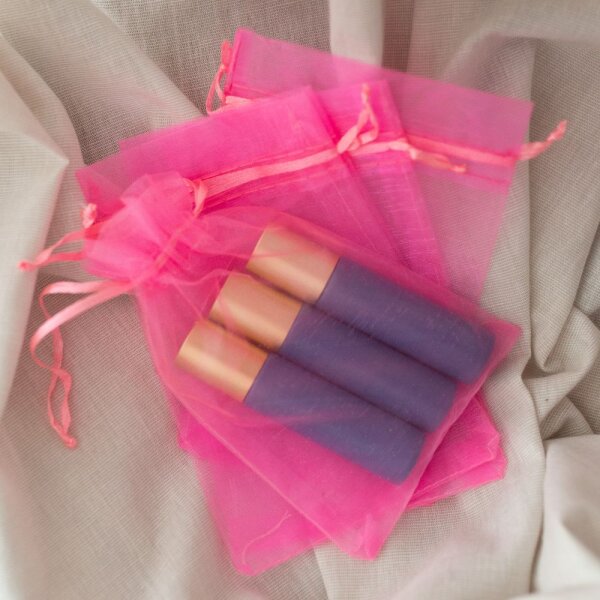 Organzasäckchen | Pink | 10 x 15 cm - 10 Stück