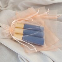 Organzasäckchen | Hellapricot | 10 x 15 cm - 10...