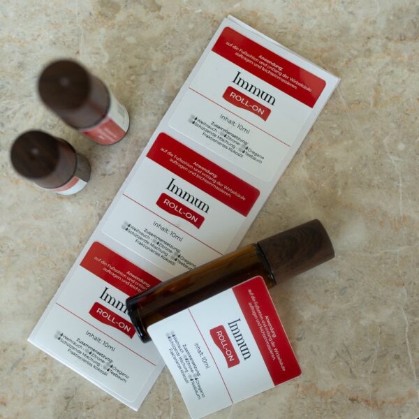 Roll-On Aufkleber | Immun