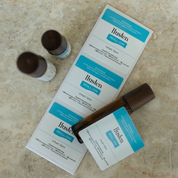 Roll-On Aufkleber | Husten