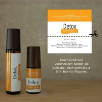 Roll-On Aufkleber | Detox