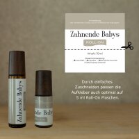 Roll-On Aufkleber | Zahnende Babys