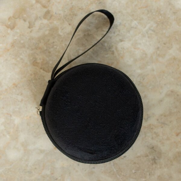 Reisetasche Rund | Schwarz