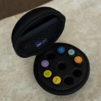 Reisetasche Rund | Schwarz