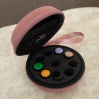 Reisetasche Rund | Altrosa