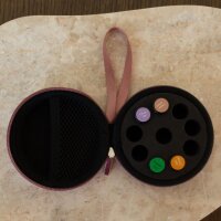 Reisetasche Rund | Altrosa